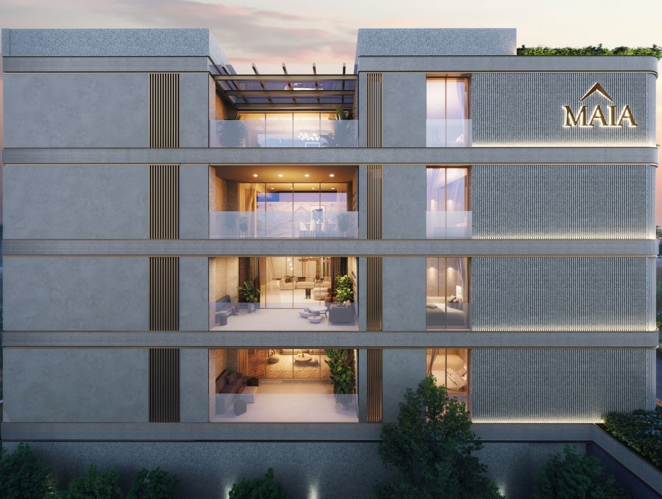 Architectural elevation - MAIA Casa Sia